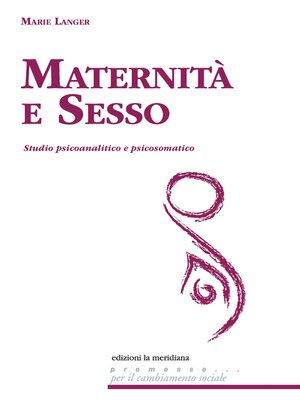 cover image of Maternità e sesso